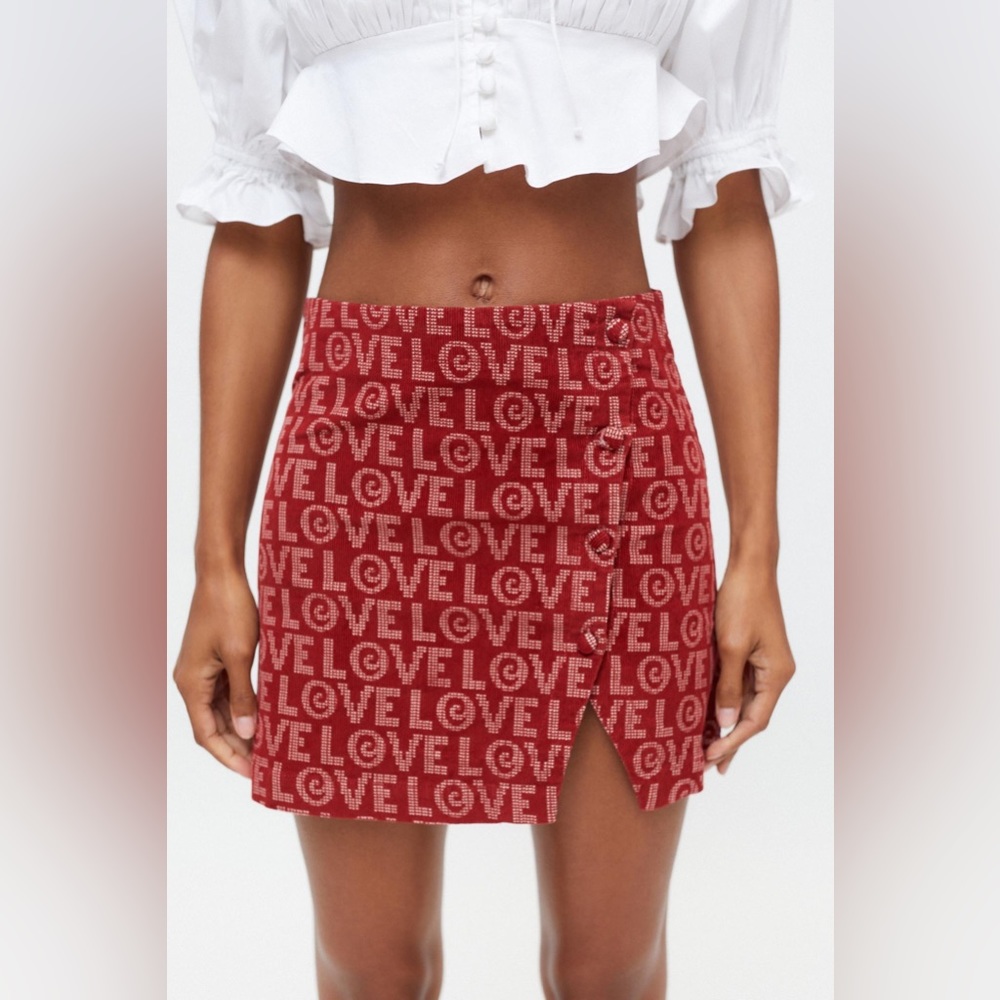UO Giana Corduroy Mini Skirt